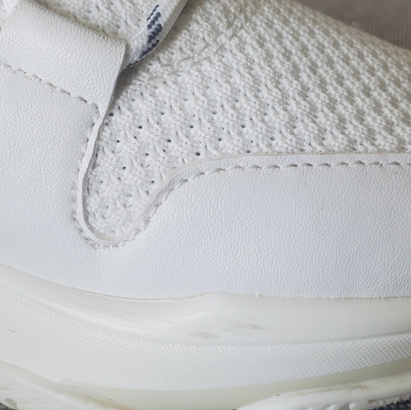 Steve Madden GAURI Dad Sneaker Off-White knit/Hot pink platforms athletic - Picture 11 of 15